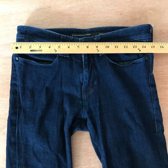 Black Barrett Neil Barrett Super Skinny Fit Jeans Men 31x29 Blue Mid Rise Preppy - Picture 9 of 12